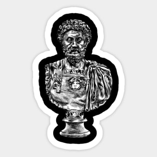 Stoicism and Leadership: Lessons from the Life of Roman Emperor Marcus Aurelius Sticker